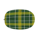 Green And Yellow Stewart Tartan Print Car Side Mirror Covers