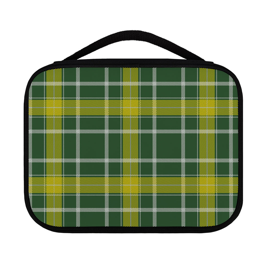 Green And Yellow Stewart Tartan Print Classic Bible Case