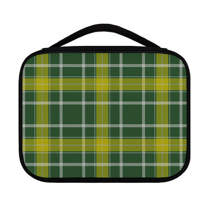 Green And Yellow Stewart Tartan Print Classic Bible Case