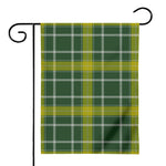 Green And Yellow Stewart Tartan Print House Flag
