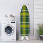 Green And Yellow Stewart Tartan Print Ironing Board Cover