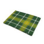 Green And Yellow Stewart Tartan Print Pet Cooling Mat Cover