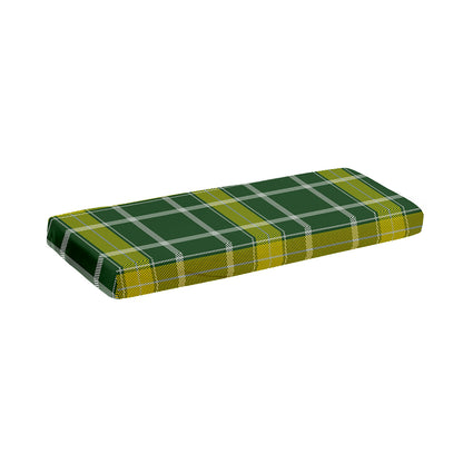 Green And Yellow Stewart Tartan Print Piano Keyboard Cover