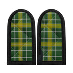 Green And Yellow Stewart Tartan Print Skillet Handle Cover