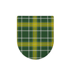 Green And Yellow Stewart Tartan Print Toilet Lid Cover