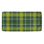 Green And Yellow Stewart Tartan Print Towel