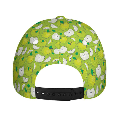 Green Apple Fruit Pattern Print Baseball Cap