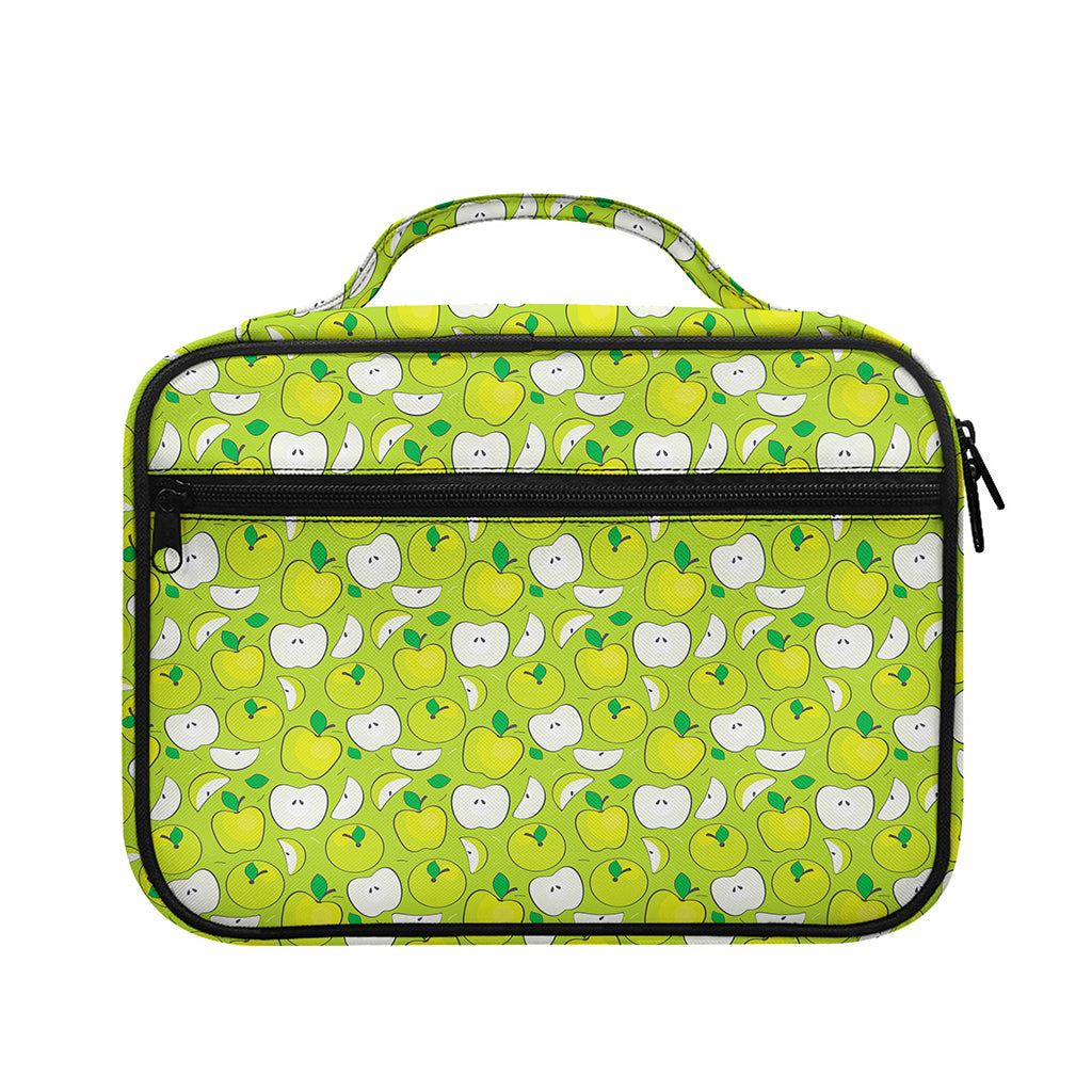 Green Apple Fruit Pattern Print Briefcase Bible Bag
