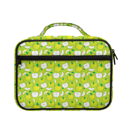 Green Apple Fruit Pattern Print Briefcase Bible Bag