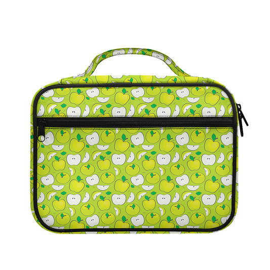 Green Apple Fruit Pattern Print Briefcase Bible Bag