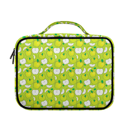 Green Apple Fruit Pattern Print Briefcase Bible Bag
