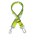 Green Apple Fruit Pattern Print Dog Seat Belt