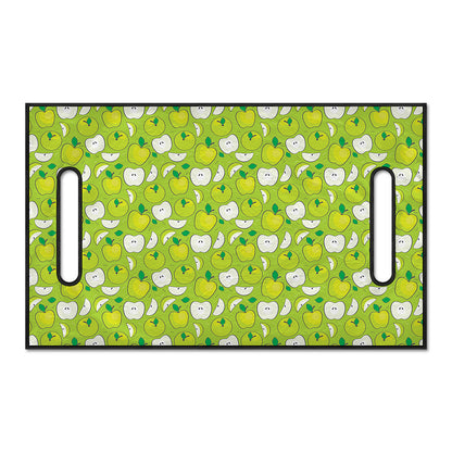 Green Apple Fruit Pattern Print Golf Cart Seat Cover