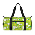 Green Apple Fruit Pattern Print Gym Bag