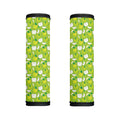 Green Apple Fruit Pattern Print Handle Covers