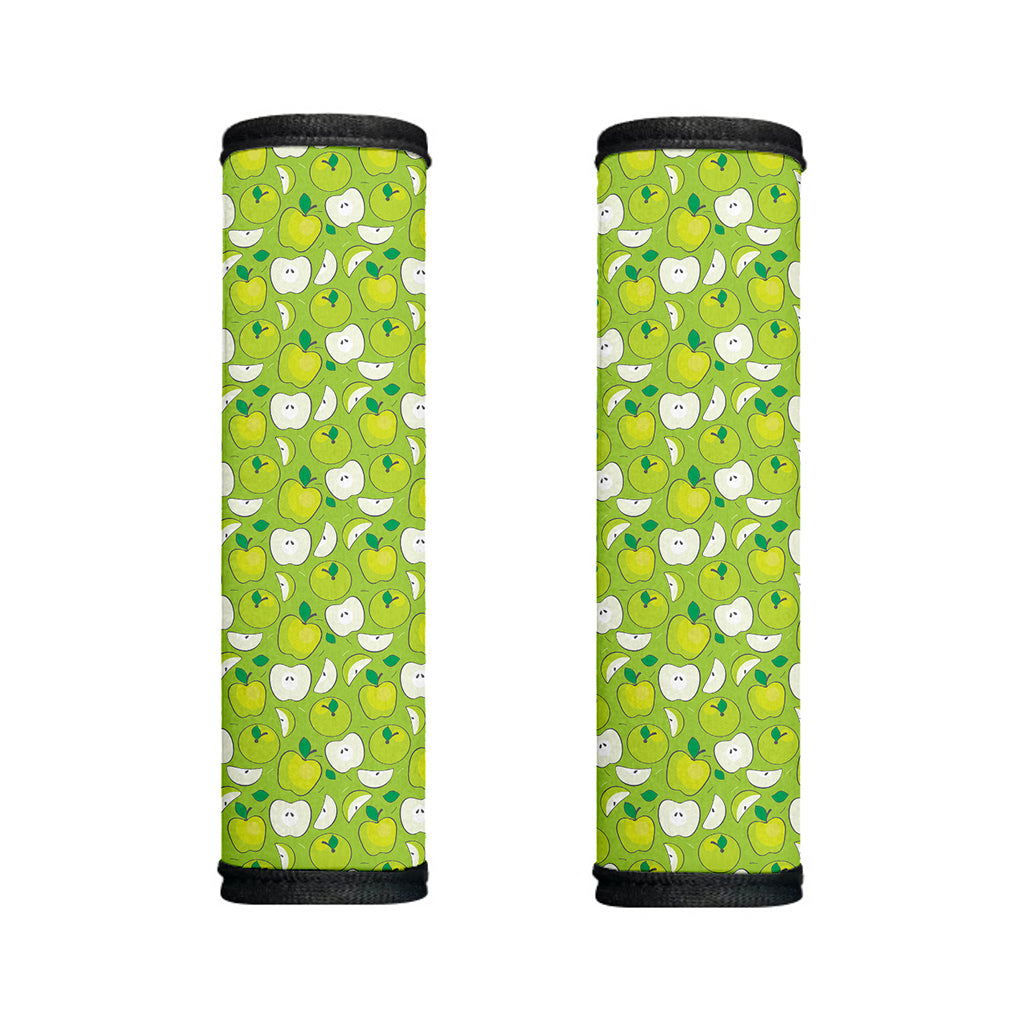 Green Apple Fruit Pattern Print Handle Covers