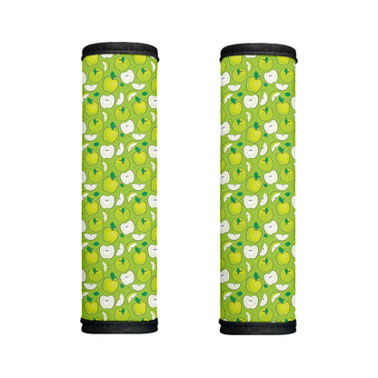 Green Apple Fruit Pattern Print Handle Covers