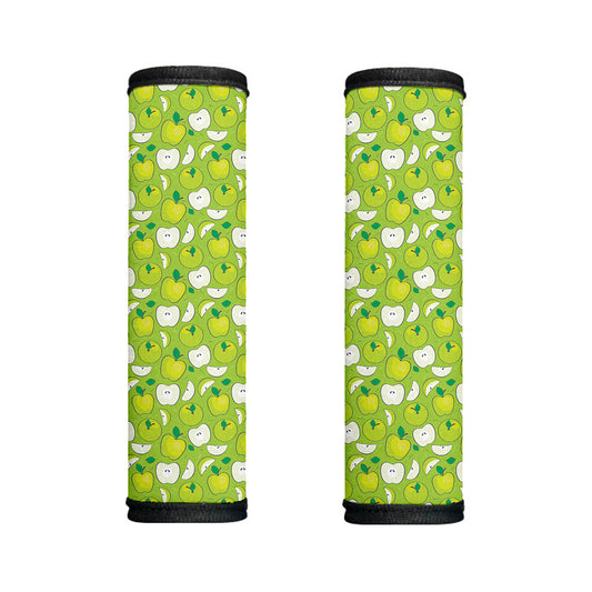 Green Apple Fruit Pattern Print Handle Covers
