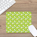 Green Apple Fruit Pattern Print Mouse Pad