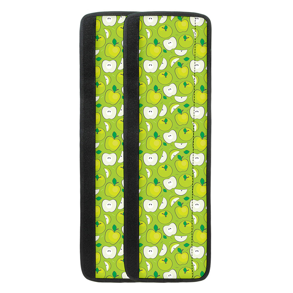 Green Apple Fruit Pattern Print Refrigerator Handle Covers