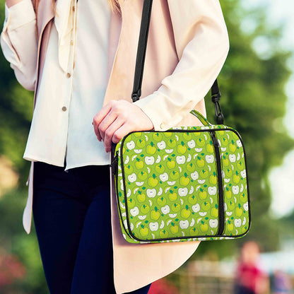 Green Apple Fruit Pattern Print Shoulder Strap Bible Bag