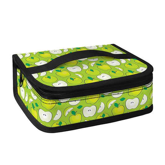 Green Apple Fruit Pattern Print Small Lunch Bag