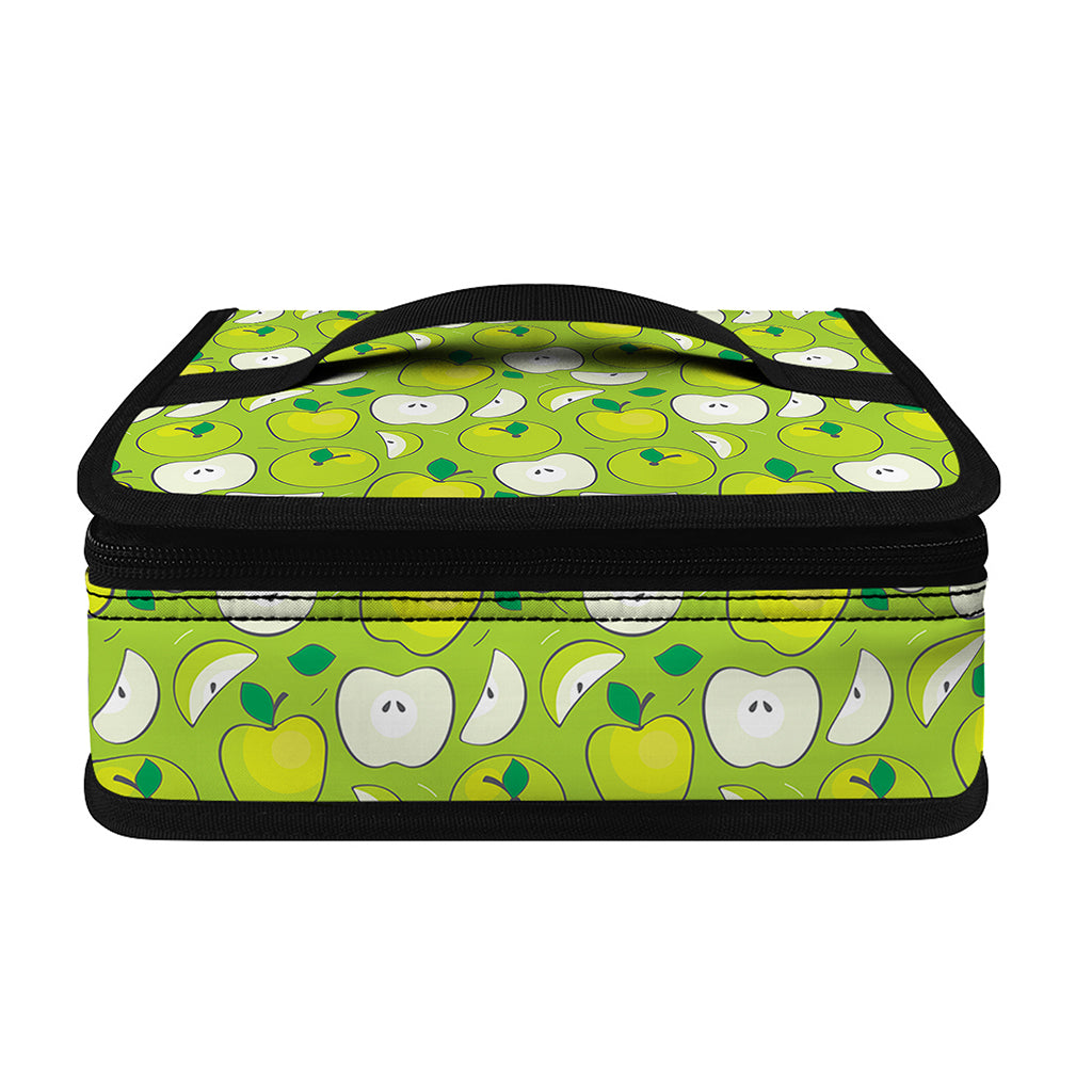 Green Apple Fruit Pattern Print Small Lunch Bag