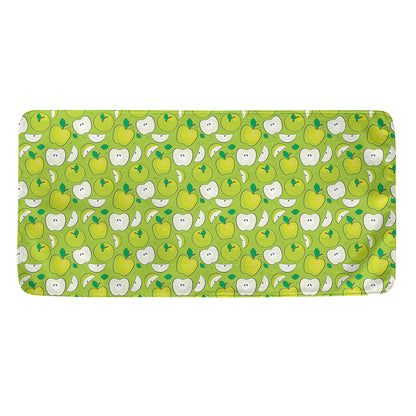 Green Apple Fruit Pattern Print Towel