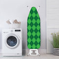 Green Argyle Pattern Print Ironing Board Cover