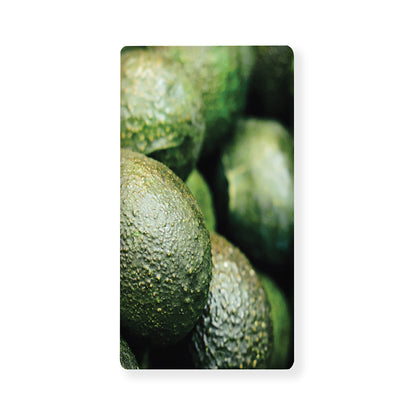 Green Avocado Print Baby Crib Sheet