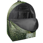 Green Avocado Print Backpack