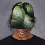 Green Avocado Print Baseball Cap