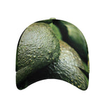 Green Avocado Print Baseball Cap