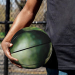 Green Avocado Print Basketball