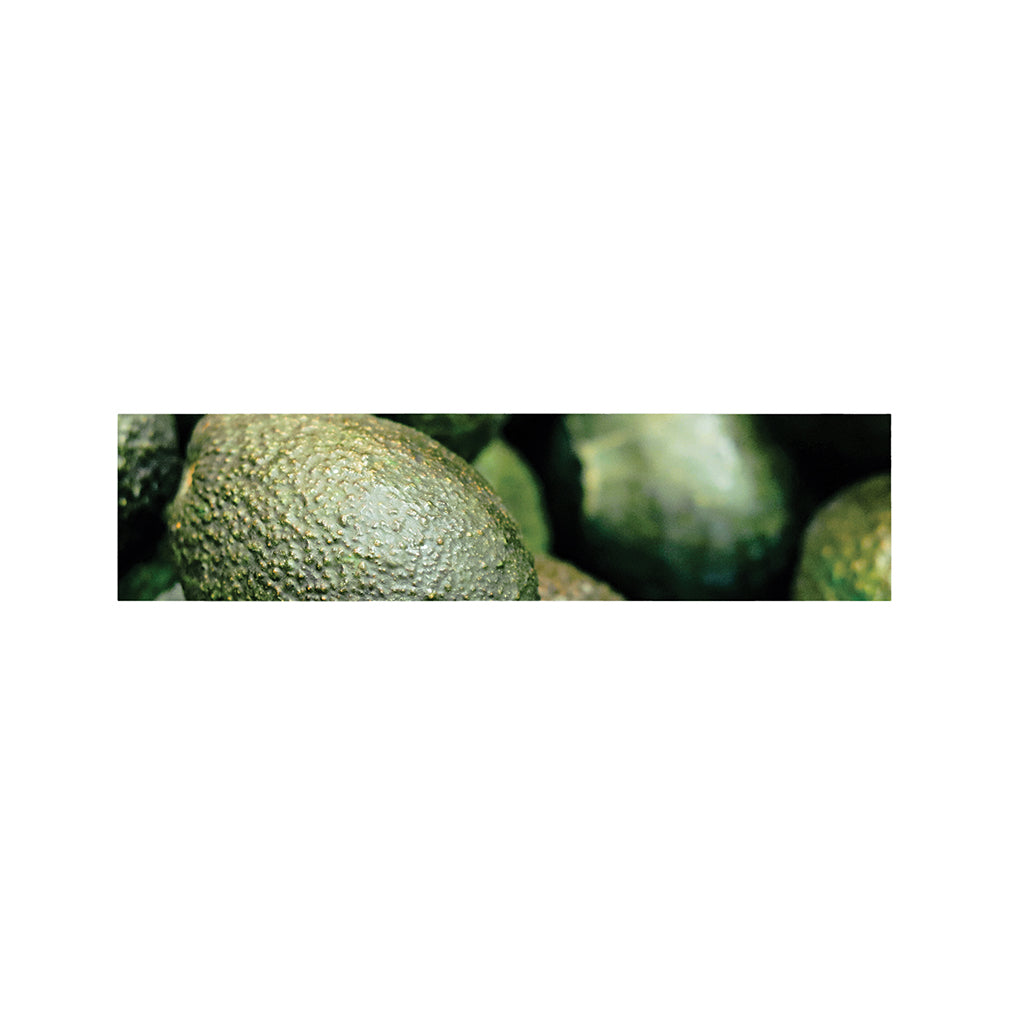 Green Avocado Print Bed Runner