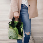 Green Avocado Print Bible Tote Bag