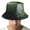 Green Avocado Print Bucket Hat