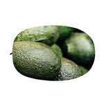 Green Avocado Print Car Side Mirror Covers