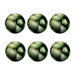 Green Avocado Print Coaster Set