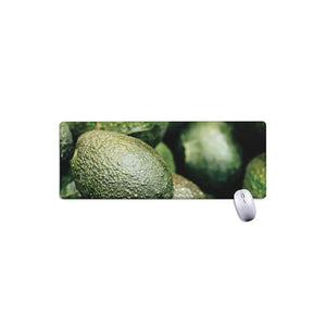 Green Avocado Print Extended Mouse Pad