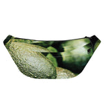 Green Avocado Print Fanny Pack