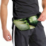 Green Avocado Print Fanny Pack