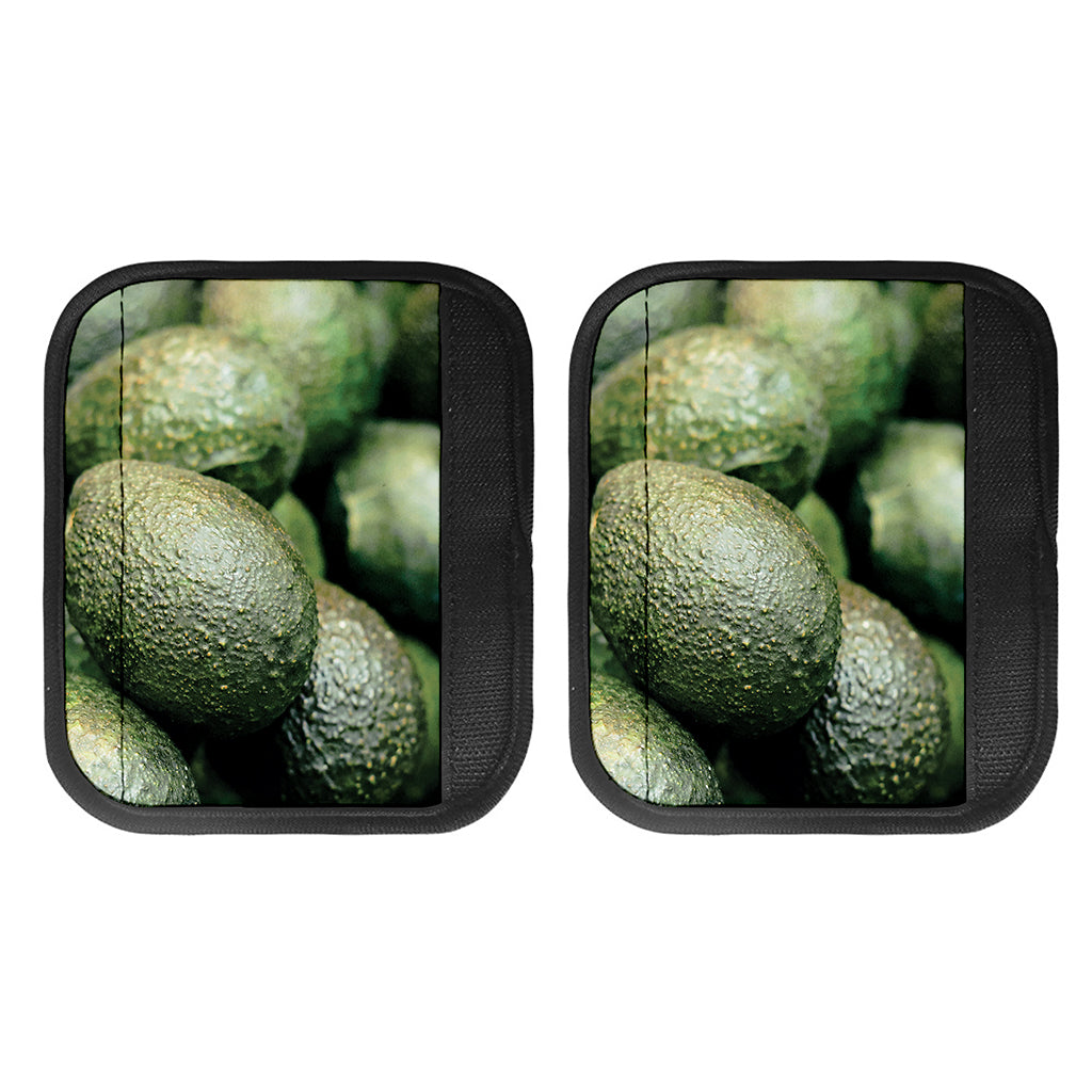 Green Avocado Print Handle Covers