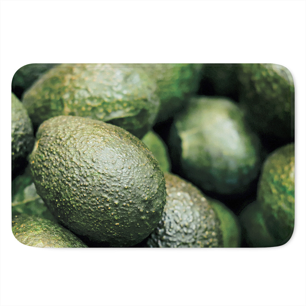 Green Avocado Print Indoor Door Mat