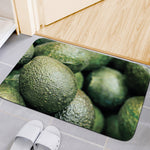 Green Avocado Print Indoor Door Mat