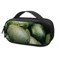 Green Avocado Print Portable Cooler Travel Case