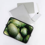 Green Avocado Print Laptop Sleeve
