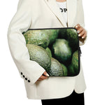 Green Avocado Print Laptop Sleeve