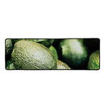 Green Avocado Print Long Kitchen Mat