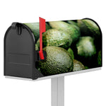 Green Avocado Print Mailbox Cover